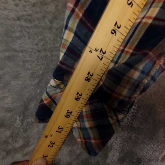 Mambo Australia Mens Shirt Western Pearl Snap Long Sleeve Pockets Plaid Multi XL - Picture 5 of 13